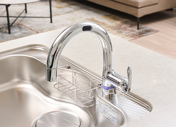 浄水機能付タッチレス水栓