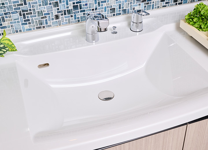 ボウル一体型カウンター